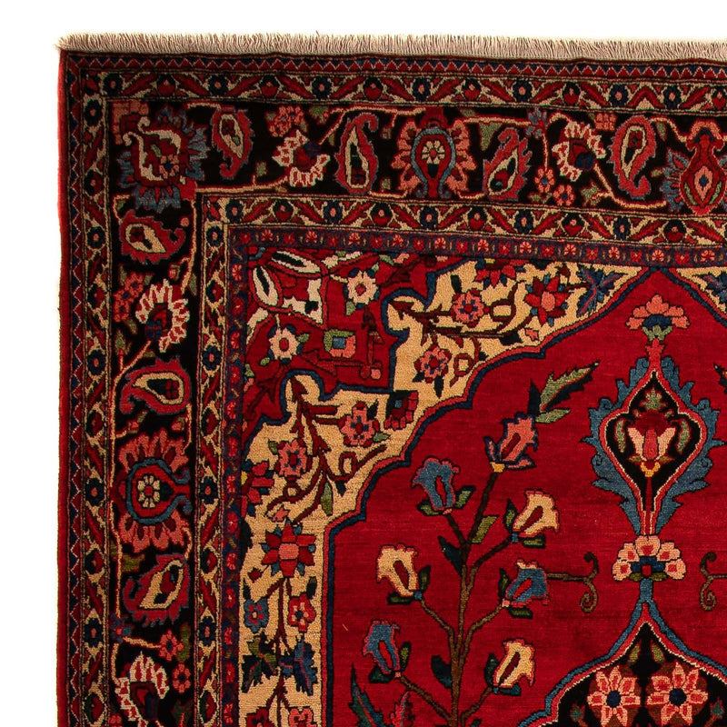 Tapis persan - Nomadic - 400 x 228 cm - rouge foncé