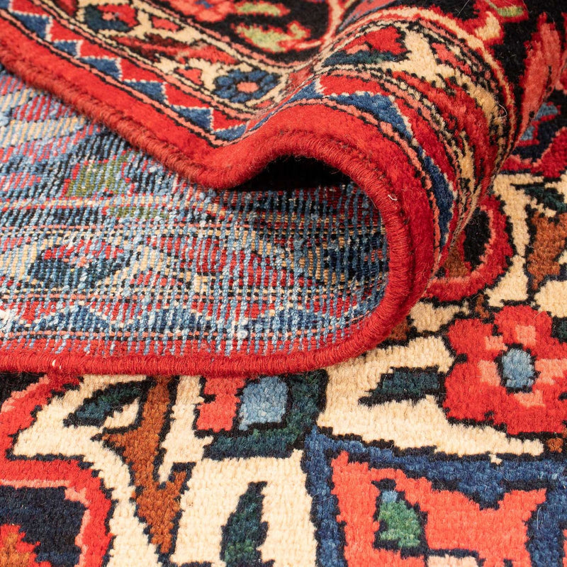 Tapis persan - Nomadic - 400 x 228 cm - rouge foncé