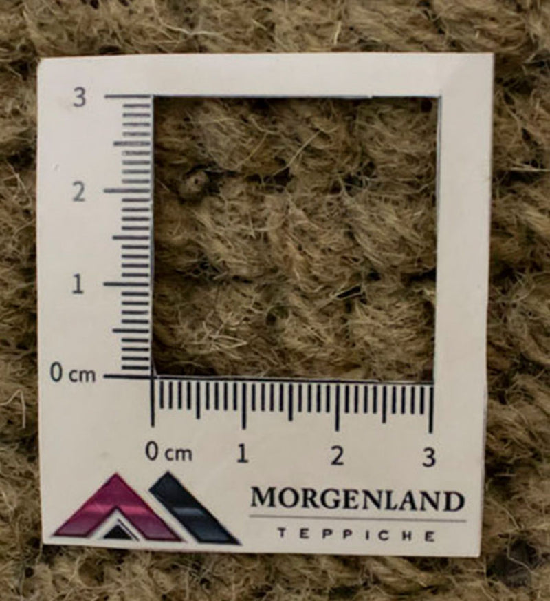 Tapis Népalais - 140 x 70 cm - marron clair