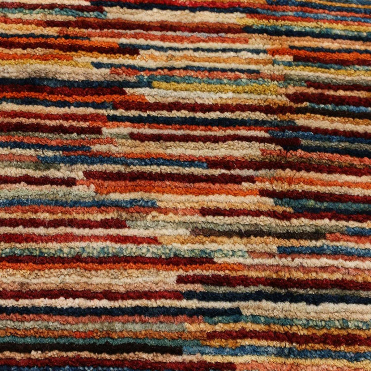 Tapis Kelim - Splash - 122 x 94 cm - multicolore
