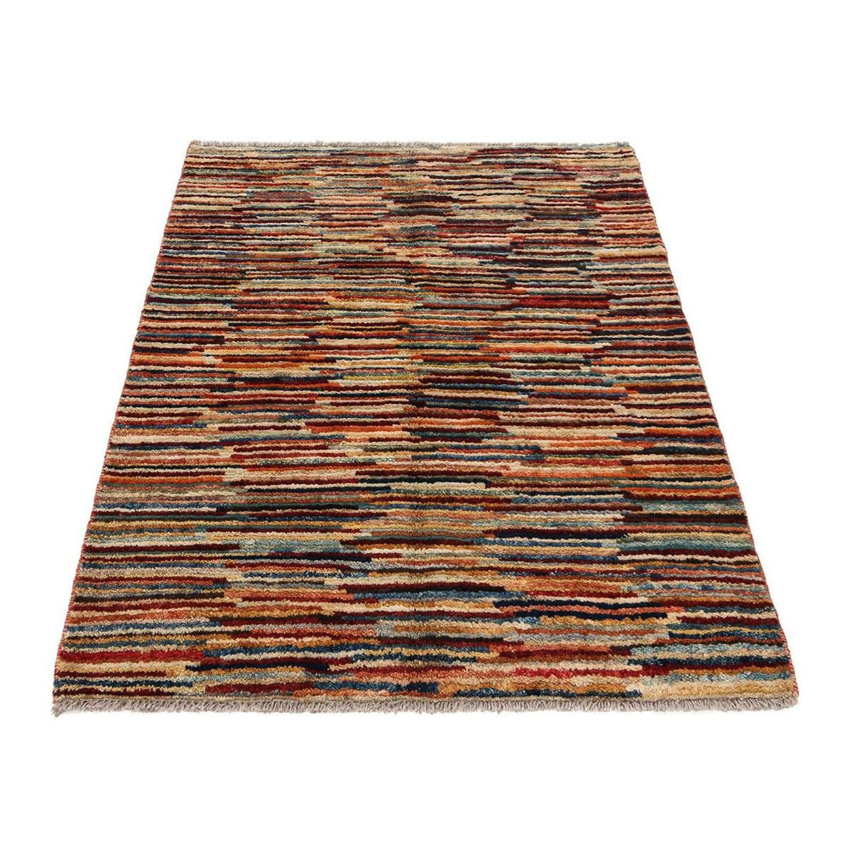 Tapis Kelim - Splash - 122 x 94 cm - multicolore