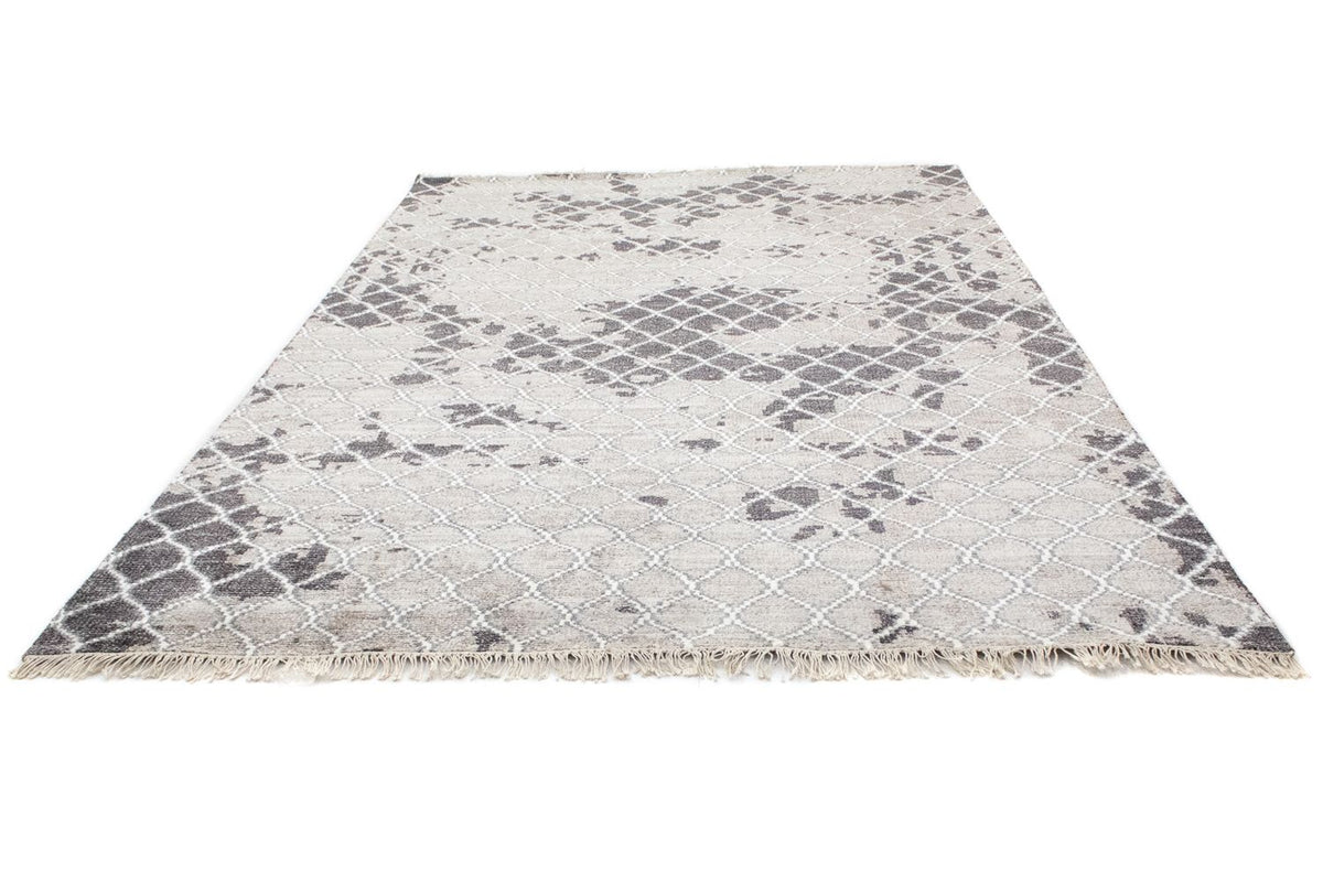Tapis design - 271 x 181 cm - argent