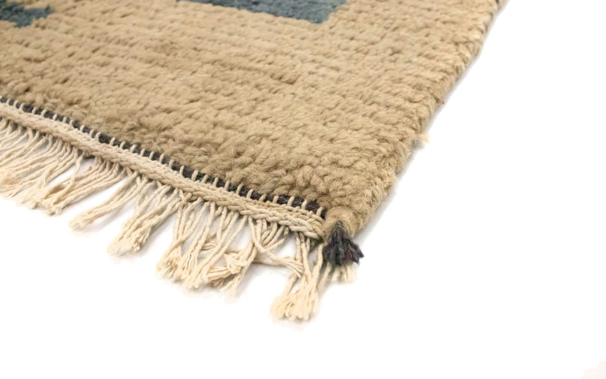 Tapis Népalais - 140 x 70 cm - gris