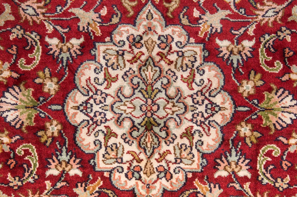 Tapis en soie - Soie du Cachemire - 120 x 80 cm - rouge