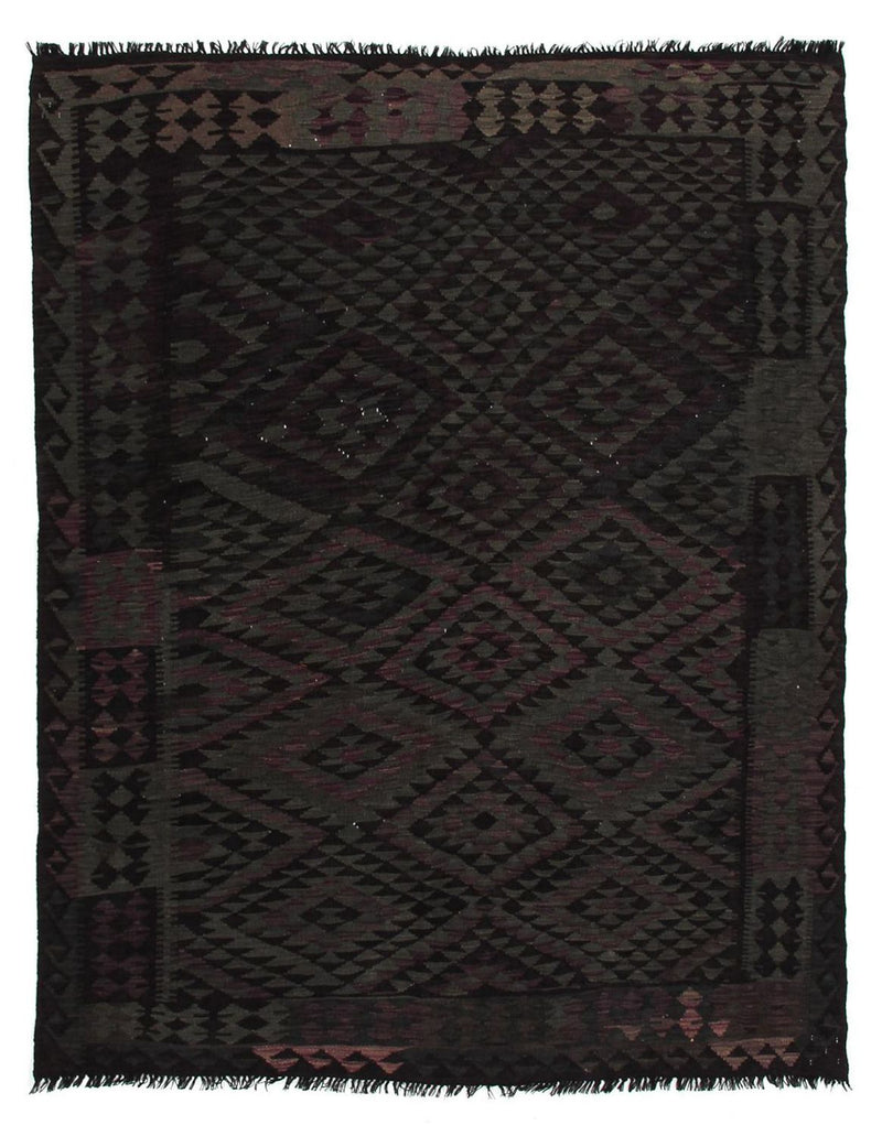 Tapis Kelim - Splash - 212 x 162 cm - multicolore