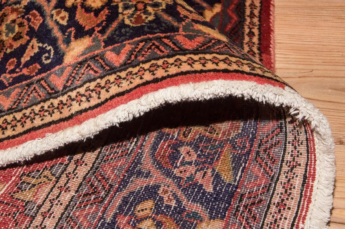 Tapis de couloir Tapis persan - Classique - 237 x 108 cm - rouge