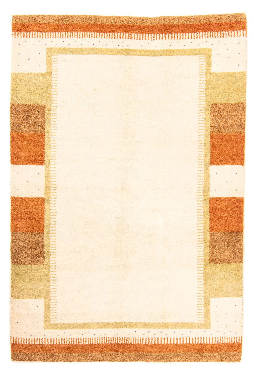 Tapis Gabbeh - Indus - 203 x 139 cm - beige