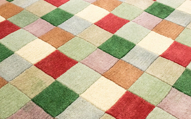 Tapis Népalais - 229 x 163 cm - colorée