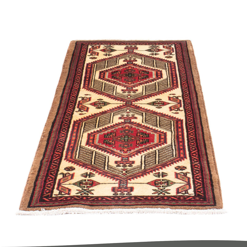 Tapis de couloir Tapis persan - Nomadic - 270 x 67 cm - beige