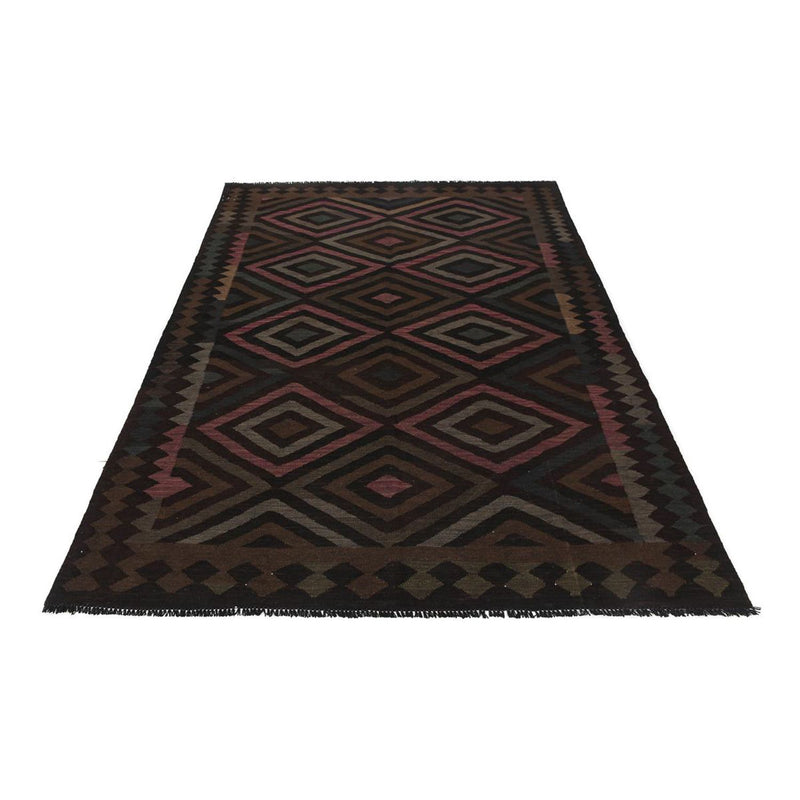 Tapis Kelim - Splash - 240 x 166 cm - noir