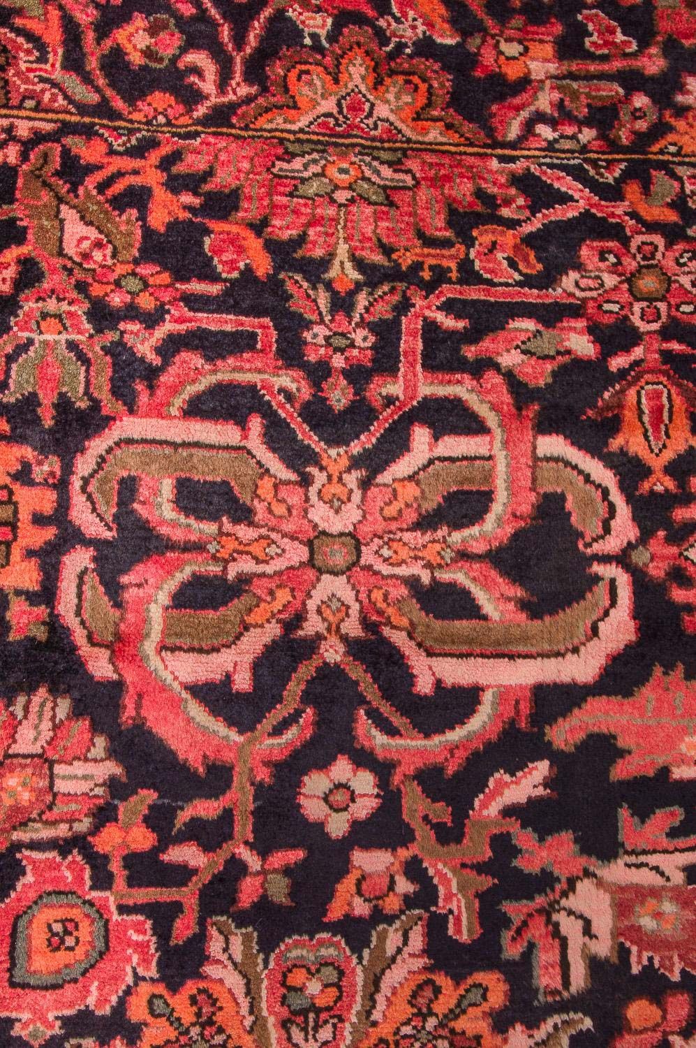 Tapis de couloir Tapis persan - Nomadic - 187 x 85 cm - bleu foncé