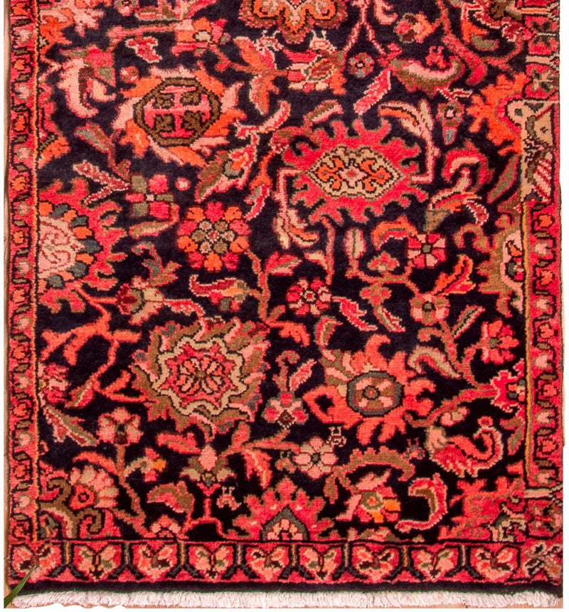 Tapis de couloir Tapis persan - Nomadic - 187 x 85 cm - bleu foncé