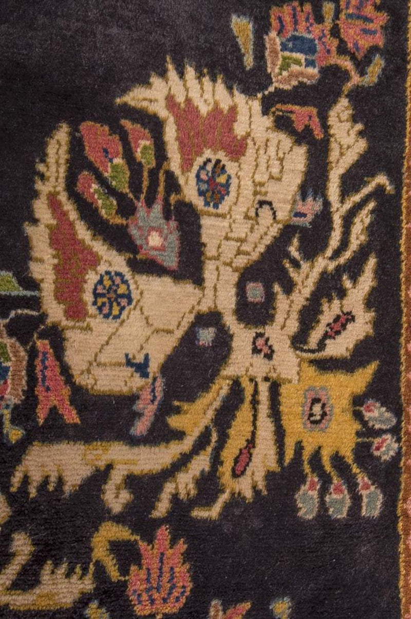 Tapis de couloir Tapis persan - Nomadic - 210 x 78 cm - marron