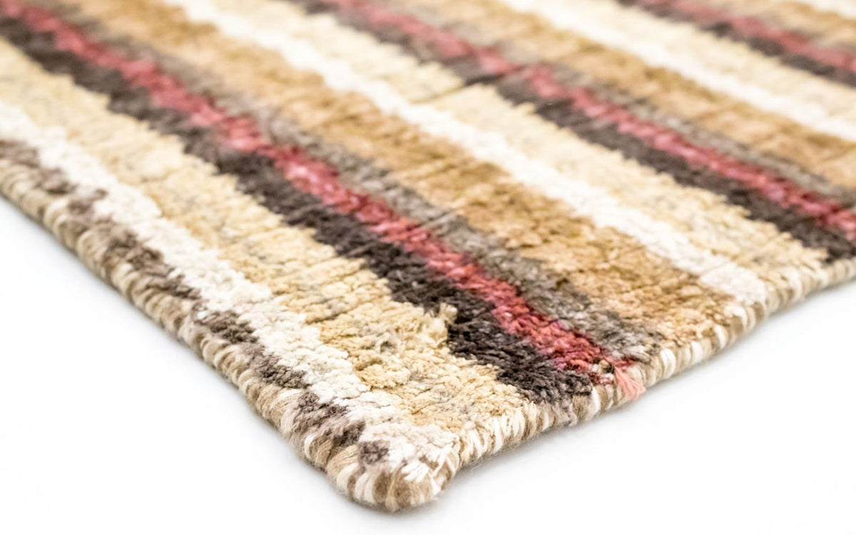 Tapis en viscose carré - 200 x 200 cm - multicolore