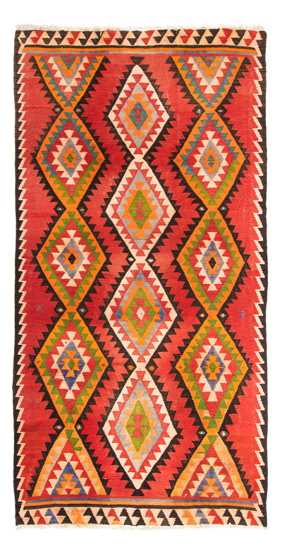 Kilim ancien 150x315cm - multicolore