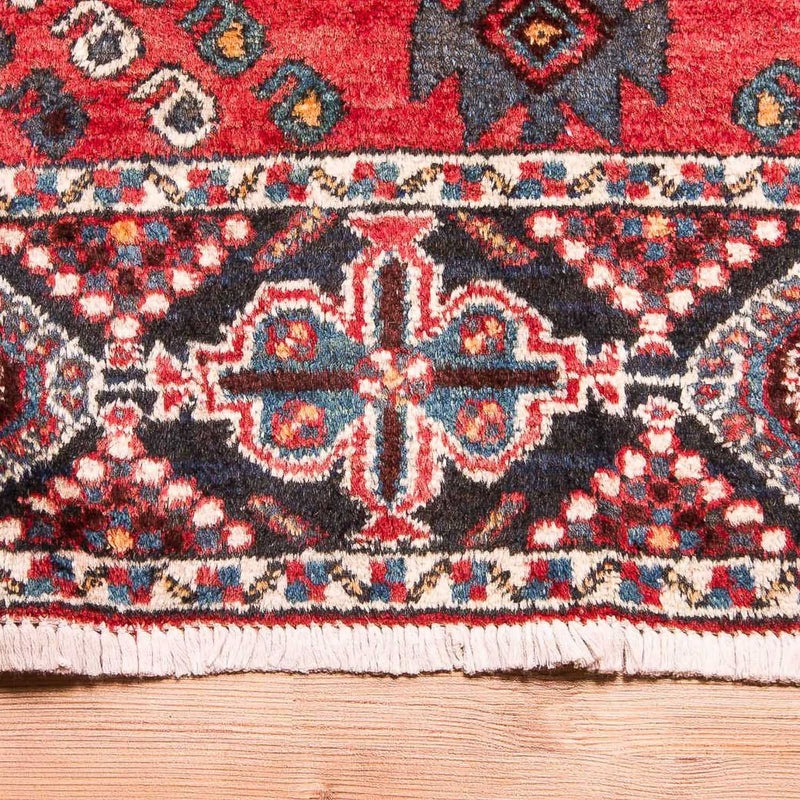 Tapis persan - Nomadic - 256 x 189 cm - rouge