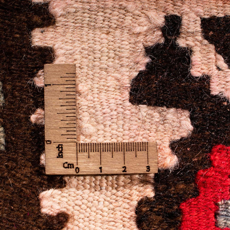 Tapis de couloir Tapis Kelim - Vieux - 380 x 150 cm - multicolore