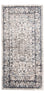 Tapis moderne - 150 x 75 cm - argent