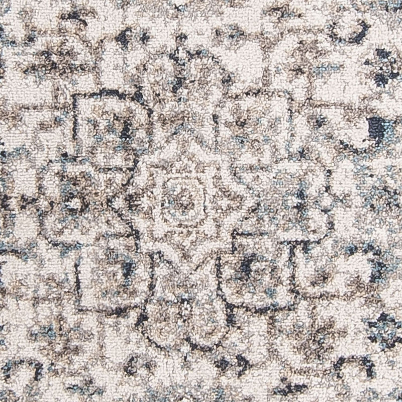 Tapis moderne - 150 x 75 cm - argent