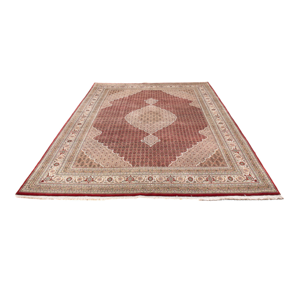 Tapis oriental - Tabriz - 388 x 303 cm - rouge