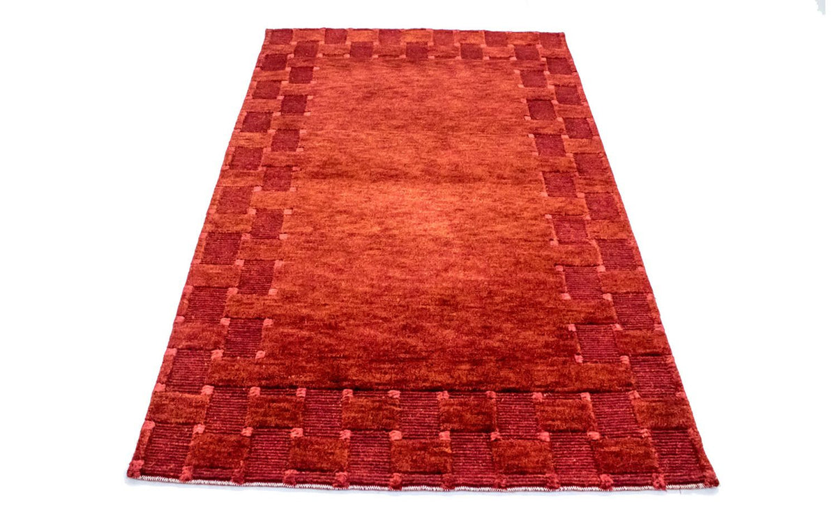 Tapis Népalais - 150 x 92 cm - rouge