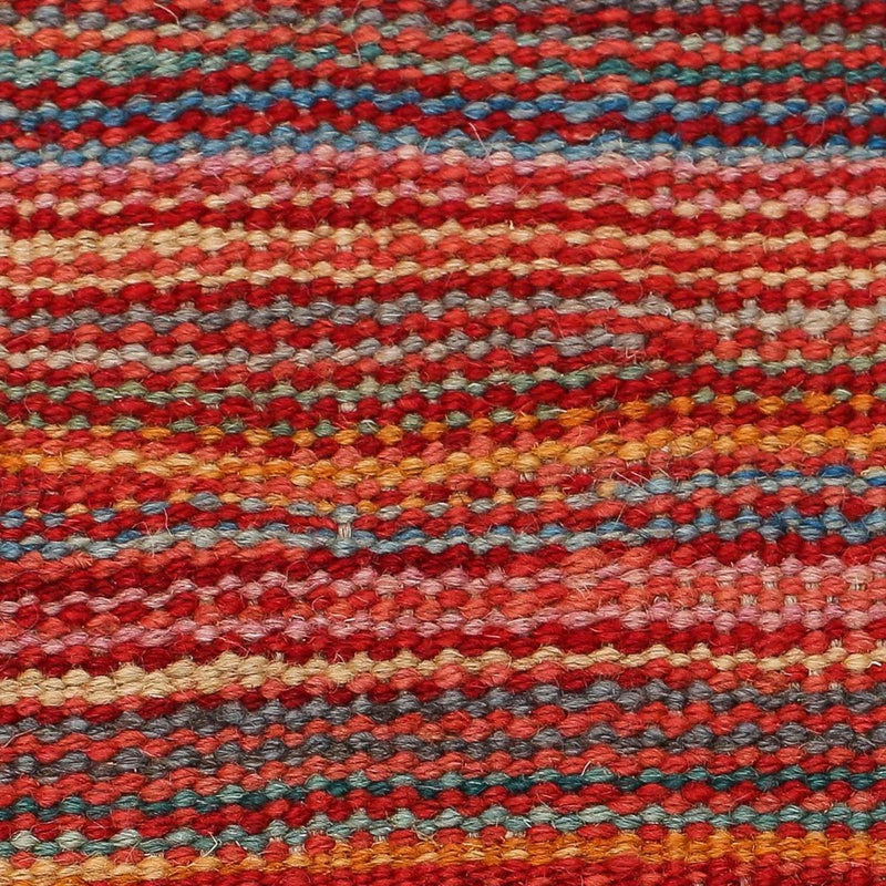 Tapis Kelim - Splash - 198 x 140 cm - multicolore