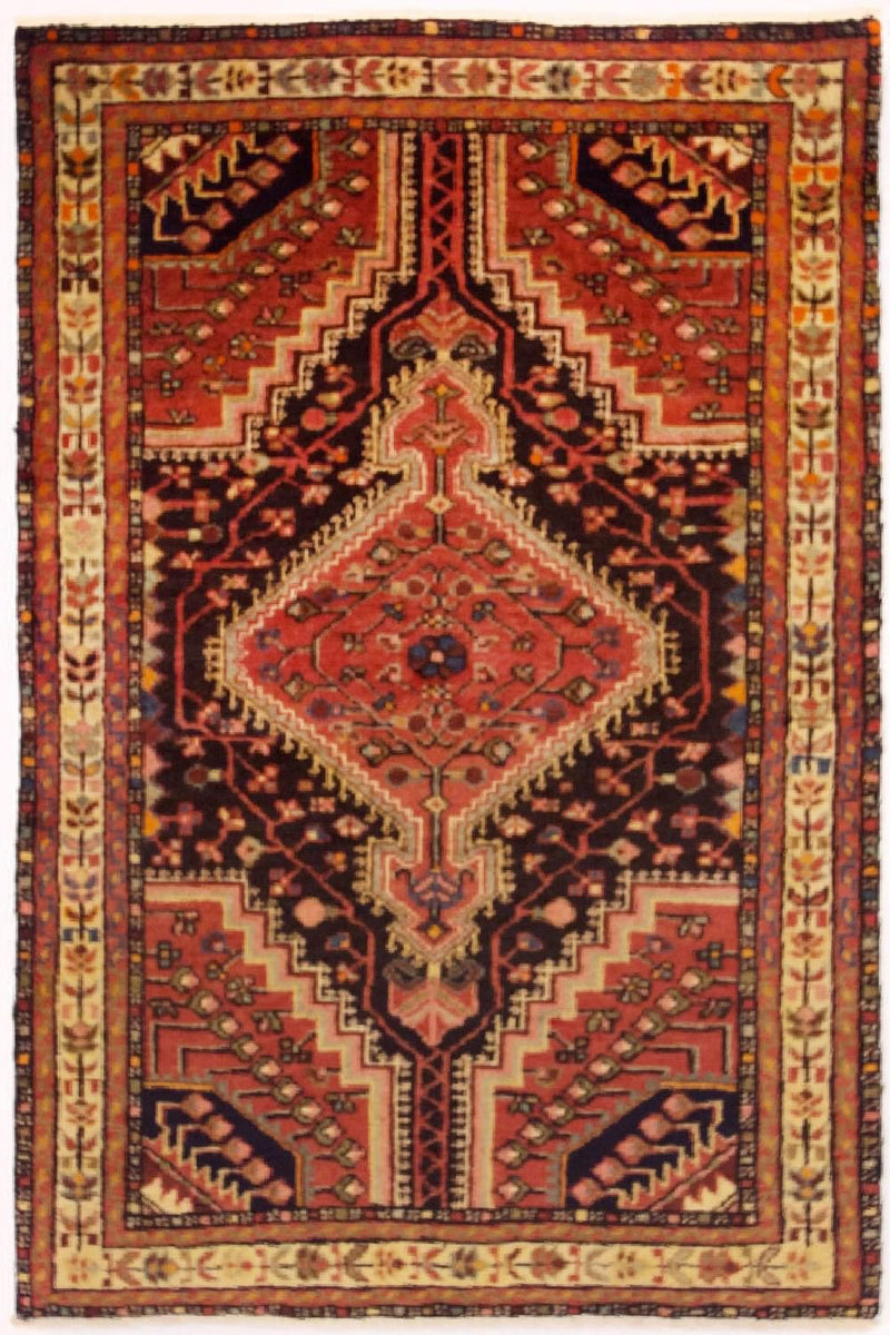 Tapis persan - Nomadic - 148 x 97 cm - bleu