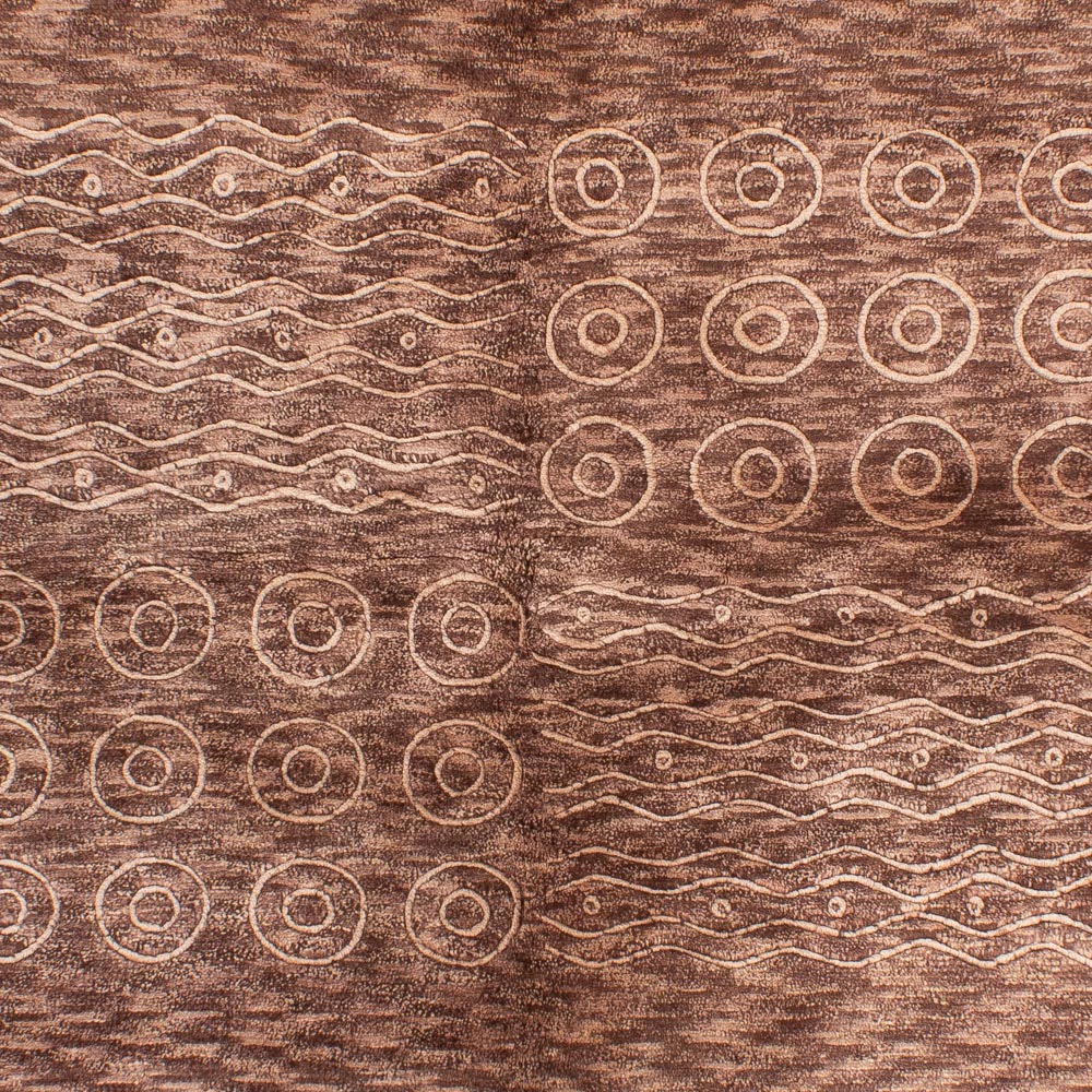 Tapis Népalais - 240 x 171 cm - marron