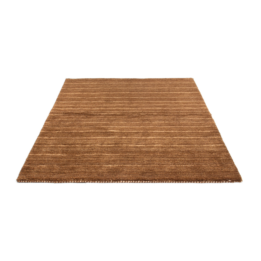 Tapis en laine - 194 x 135 cm - marron