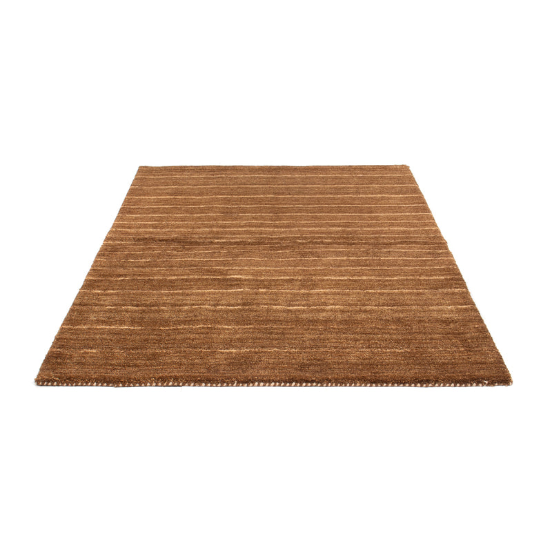 Tapis en laine - 194 x 135 cm - marron