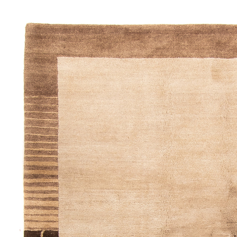 Tapis Népalais - Royal carré  - 204 x 198 cm - beige