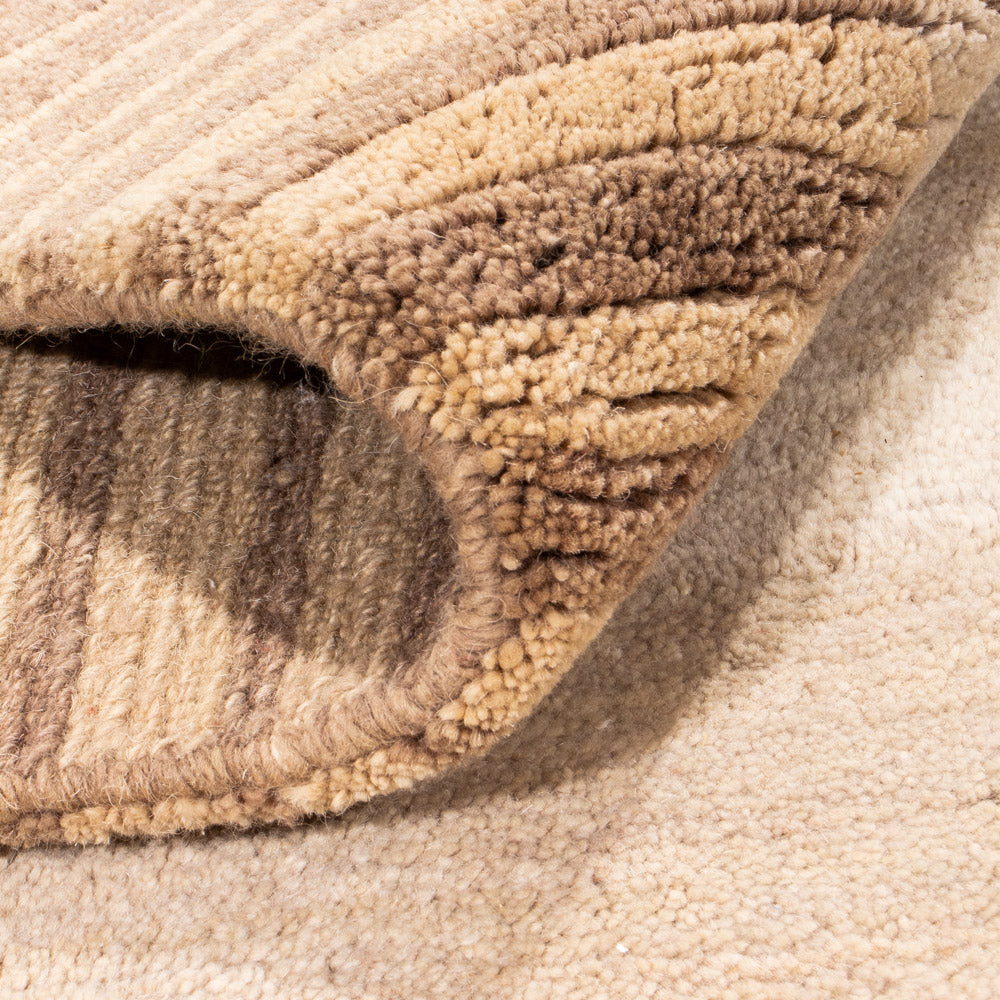 Tapis Népalais - Royal carré  - 204 x 198 cm - beige