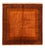 Tapis Népalais - Royal carré  - 205 x 203 cm - marron
