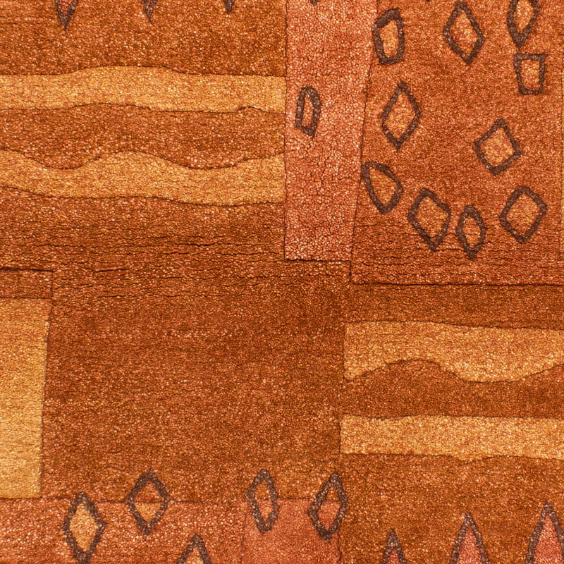 Tapis Népalais - 183 x 120 cm - marron