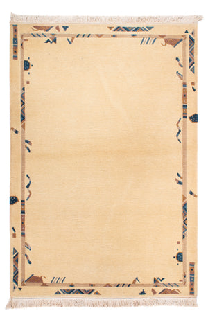 Tapis Népalais - 183 x 123 cm - beige