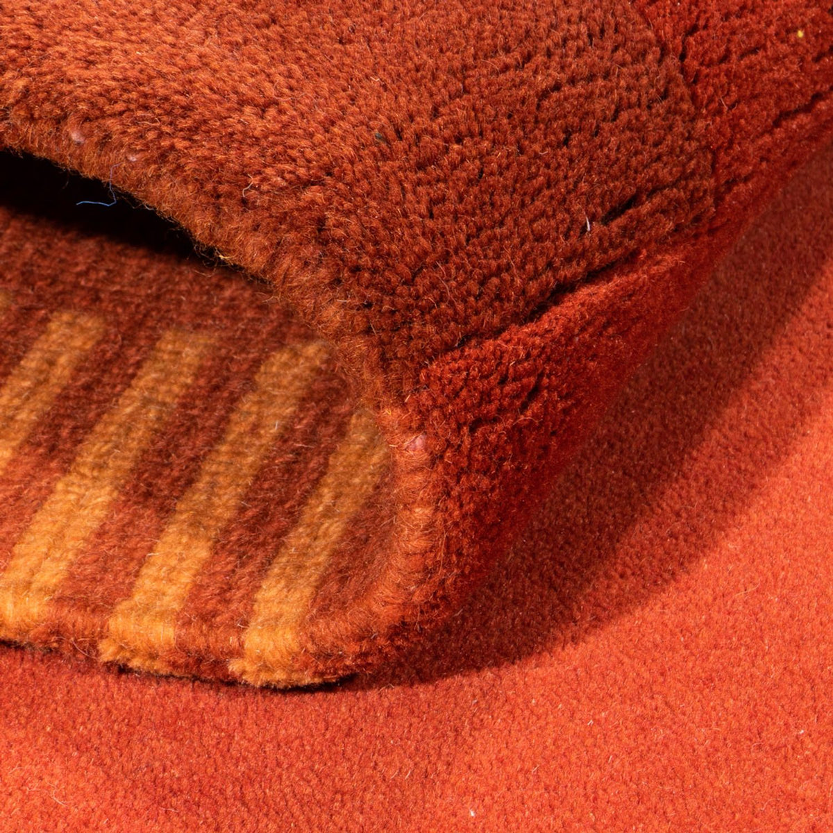 Tapis Népalais - 180 x 120 cm - rouge