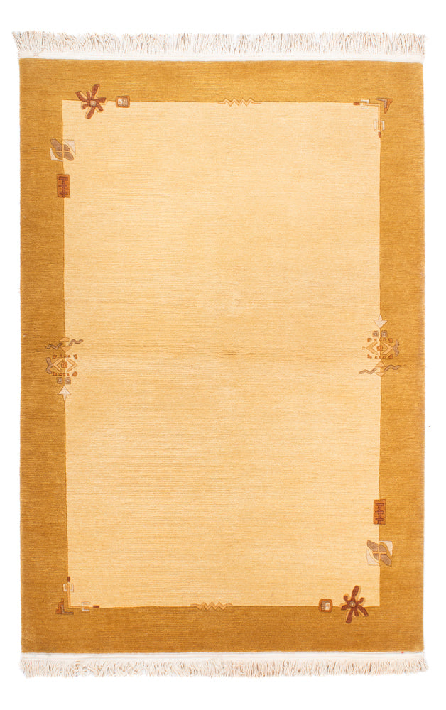 Tapis Népalais - 181 x 122 cm - beige