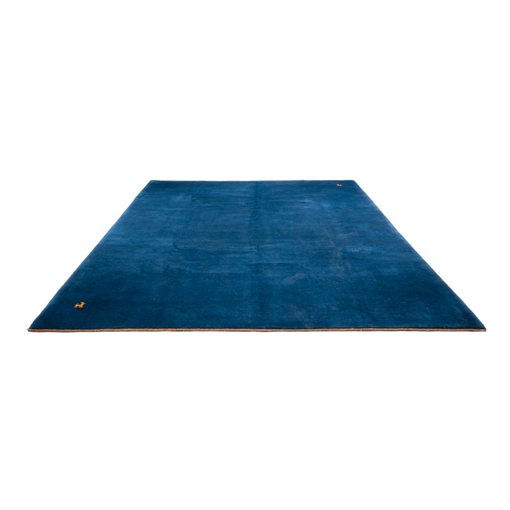 Tapis Gabbeh - Indus - 396 x 280 cm - bleu