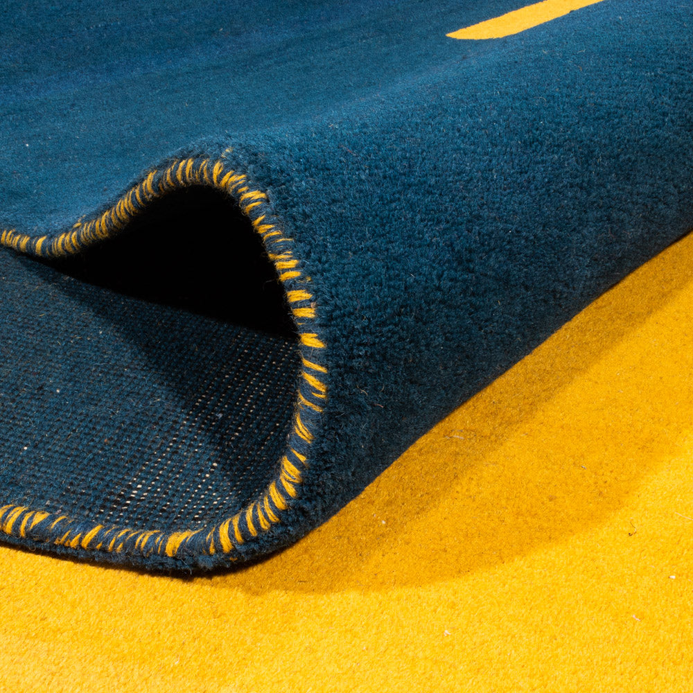 Tapis Gabbeh - Indus - 389 x 300 cm - or