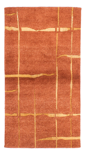 Tapis Népalais - 162 x 92 cm - marron
