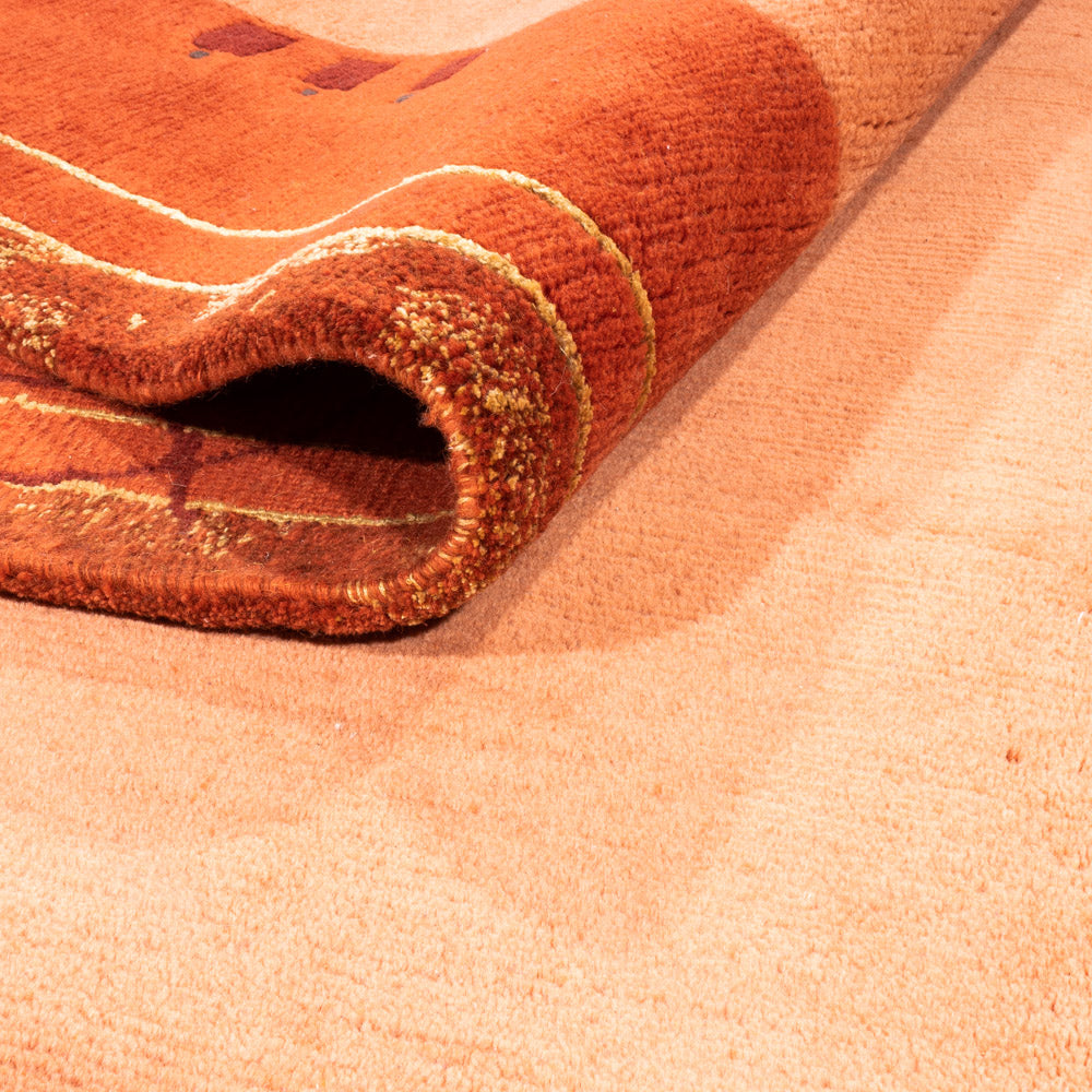 Tapis Népalais - Royal - 396 x 301 cm - terracotta