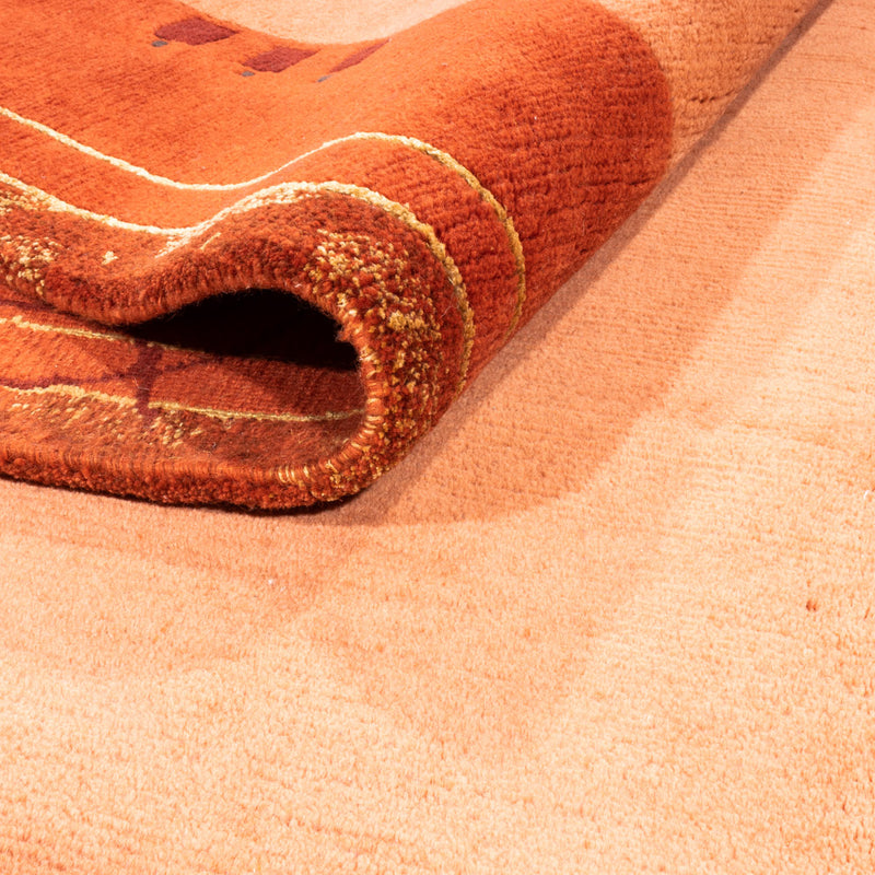 Tapis Népalais - Royal - 396 x 301 cm - terracotta