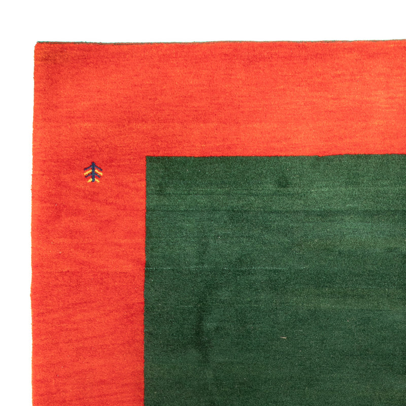 Tapis Gabbeh - Indus - 395 x 310 cm - vert