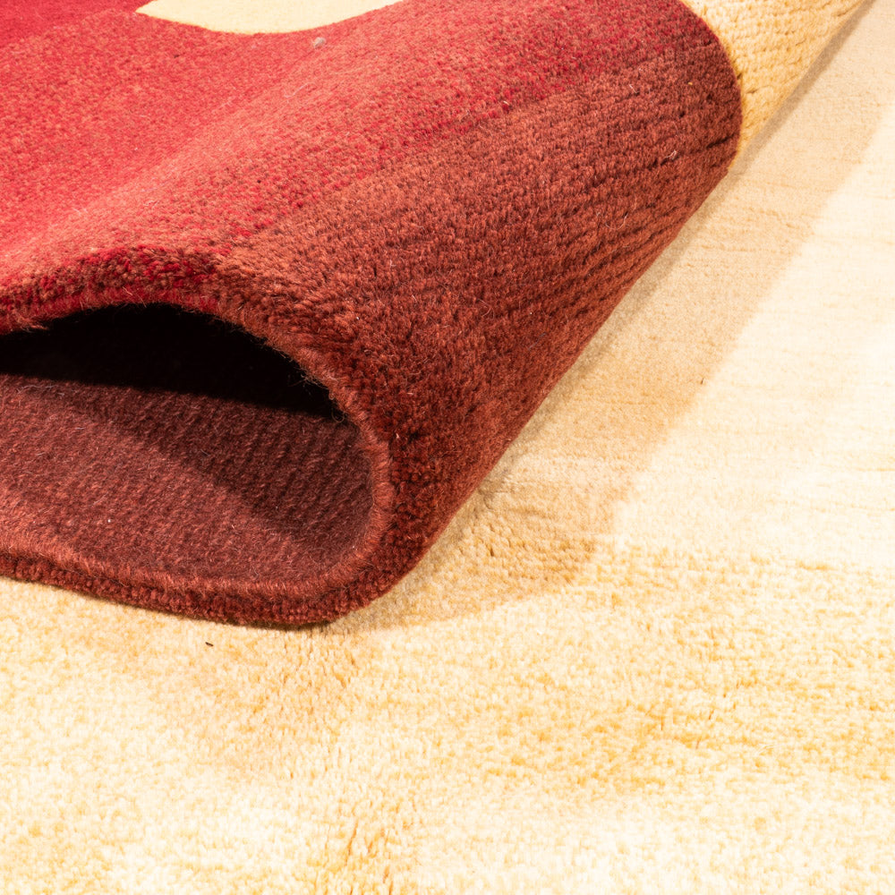 Tapis Népalais - 303 x 251 cm - or