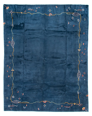 Tapis Népalais - Royal - 382 x 299 cm - bleu
