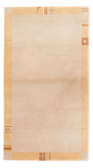 Tapis Népalais - Royal - 153 x 82 cm - beige