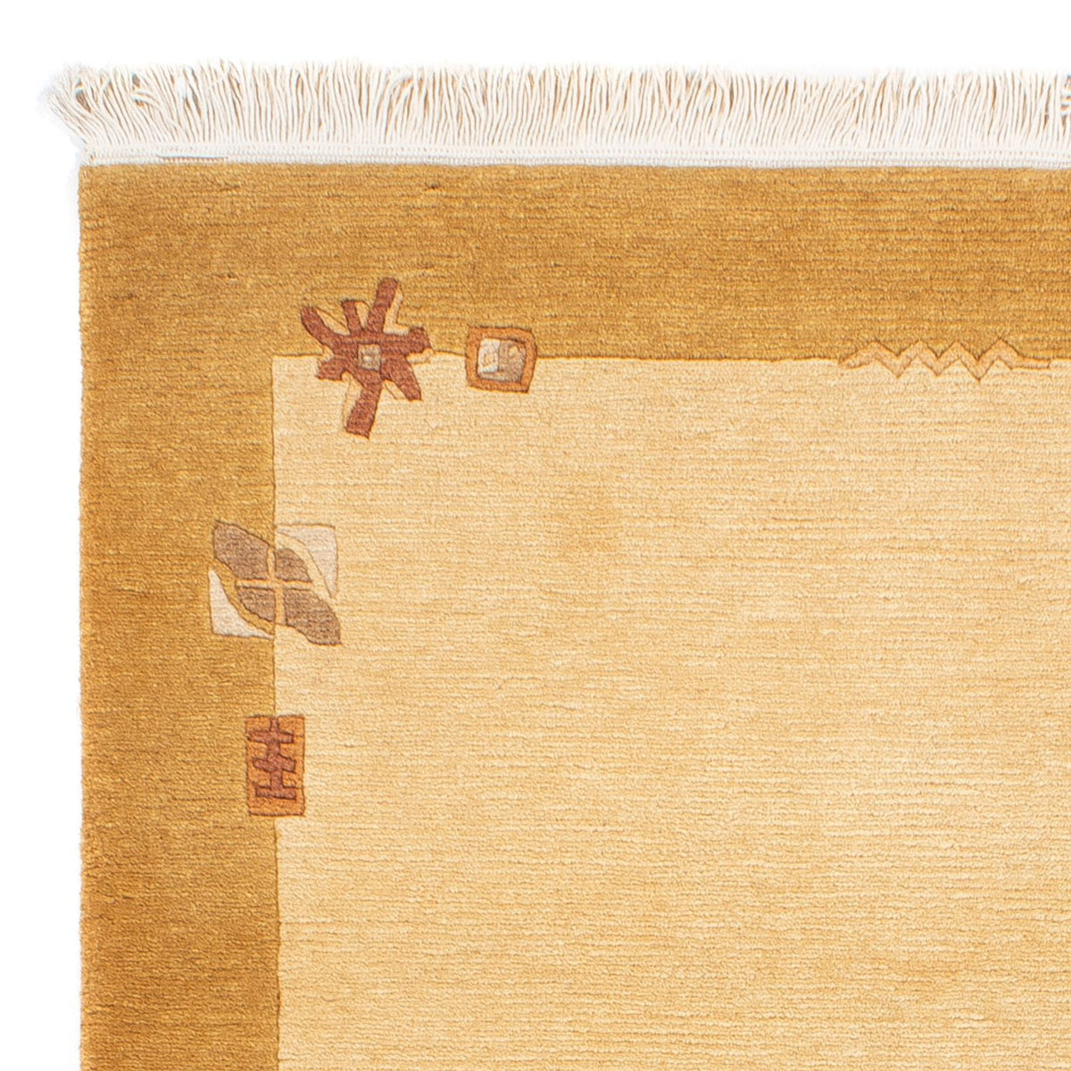 Tapis Népalais - Royal - 160 x 93 cm - beige