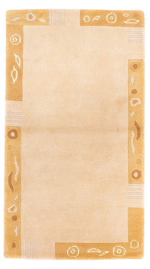 Tapis Népalais - Royal - 160 x 90 cm - beige