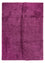 Tapis à poils longs - 290 x 200 cm - violet