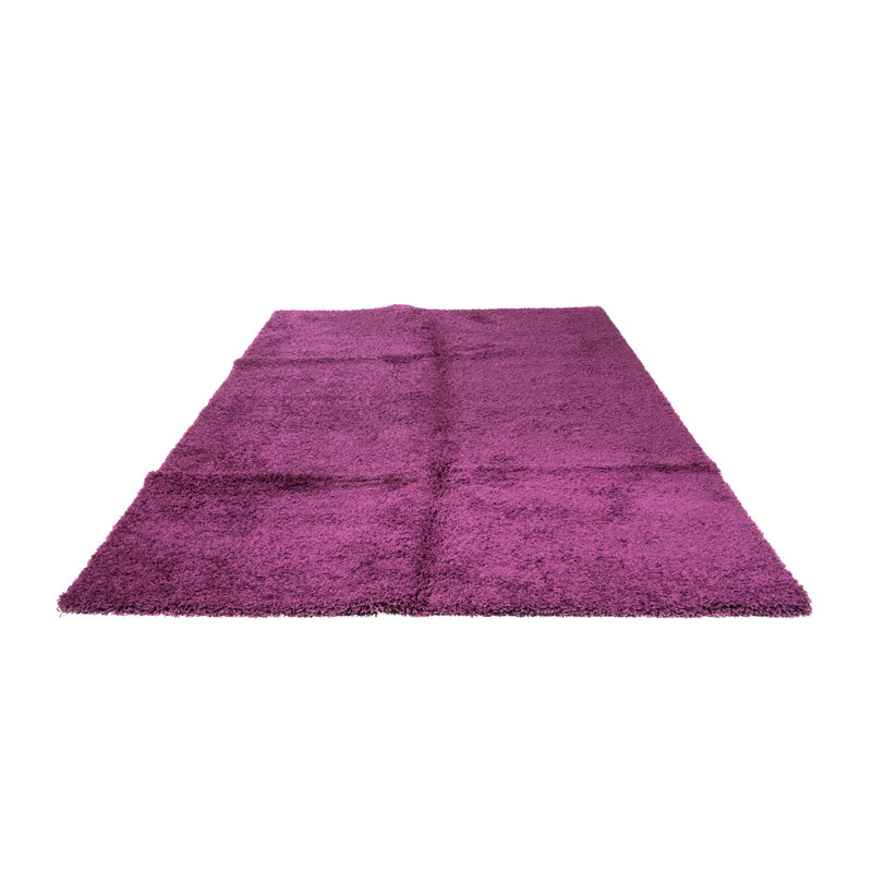 Tapis à poils longs - 290 x 200 cm - violet